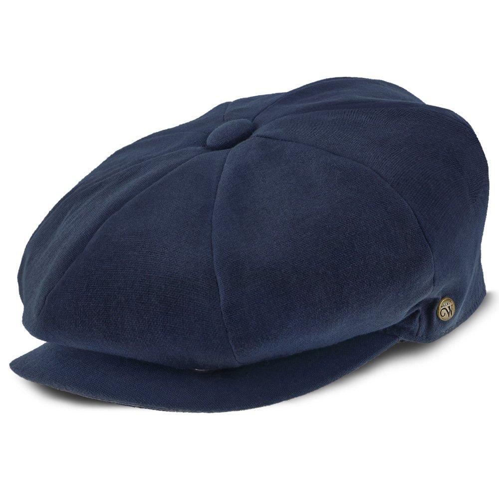 Beckham - Walrus Hats Hellbraune 8-Panel-Ballonmütze aus Baumwolle