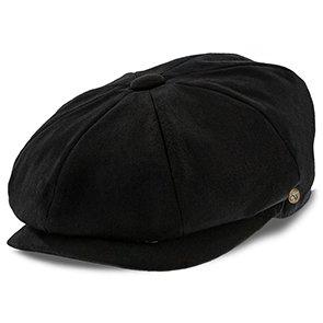 Beckham - Walrus Hats Hellbraune 8-Panel-Ballonmütze aus Baumwolle