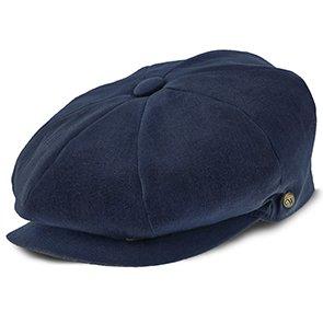 Beckham - Walrus Hats Hellbraune 8-Panel-Ballonmütze aus Baumwolle