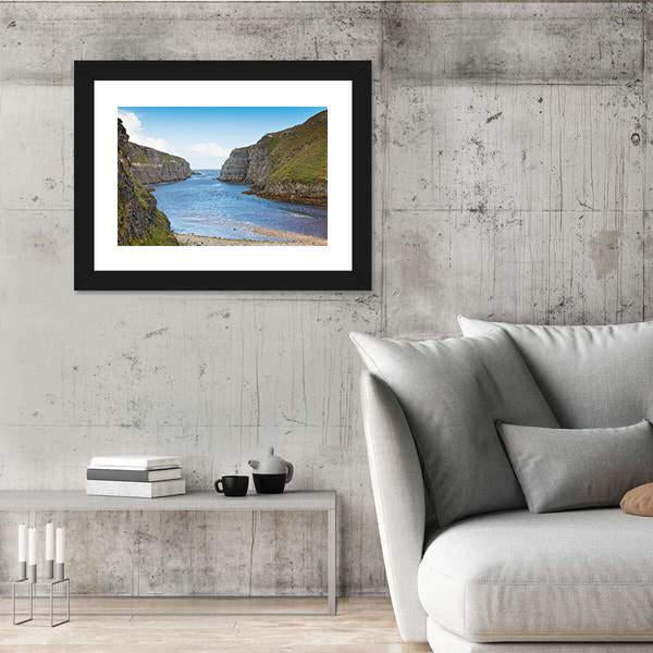 Wide River Mouth Canvas Wall Art-3 Horizontal-Gallery Wrap-25" x 16"-Tiaracle