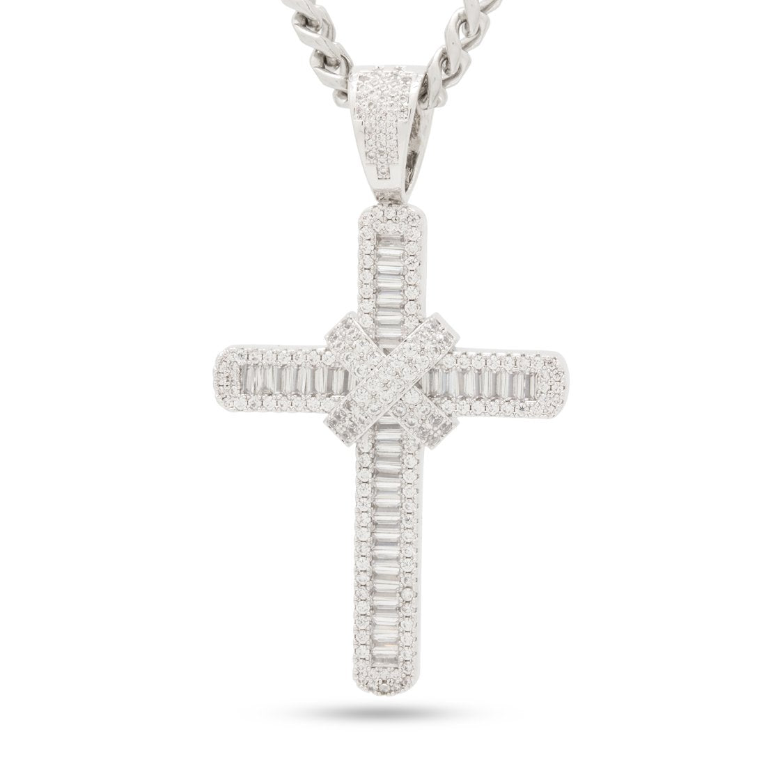 Wrapped Cross Necklace