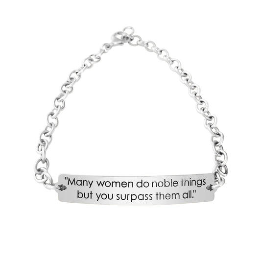 Ein ehrenhaftes Frauenarmband | Sprüche 31