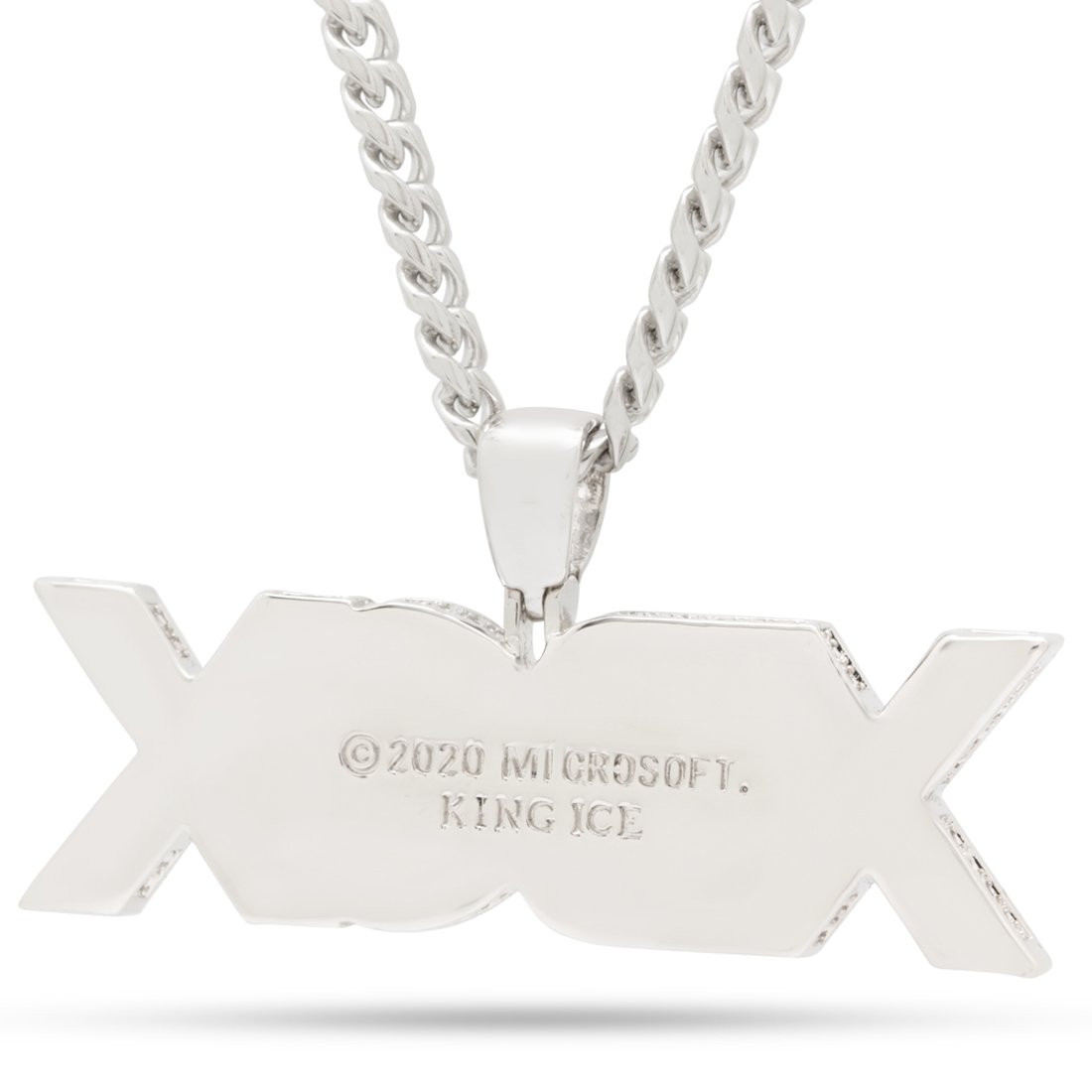 Xbox x King Ice - Emerald Xbox Necklace