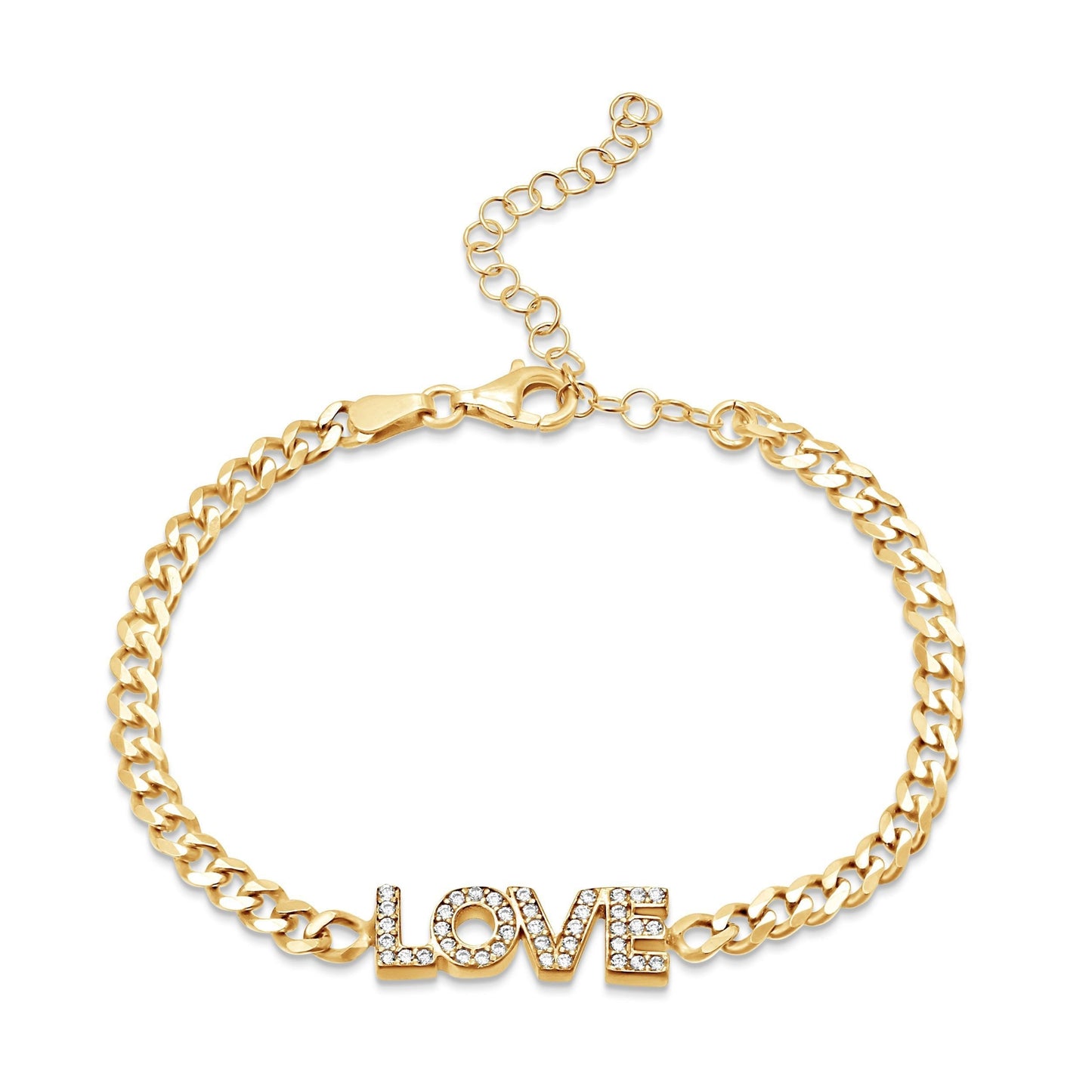 LOVE Bracelet in Sparkling Stones for Women and Girls